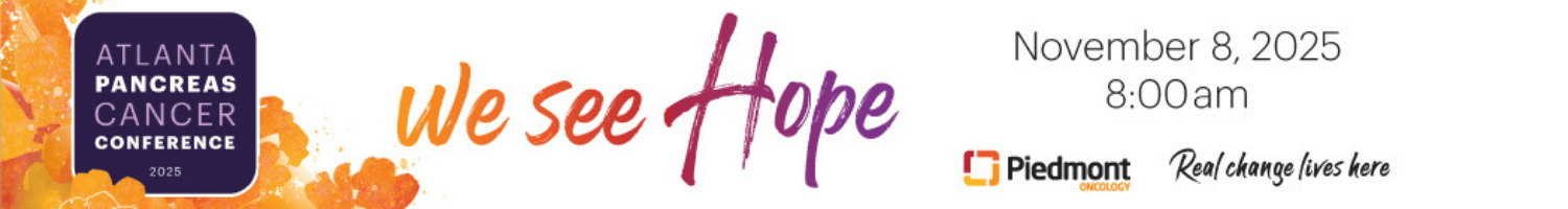 Atlanta Pancreas Cancer Conference - 2025 Banner